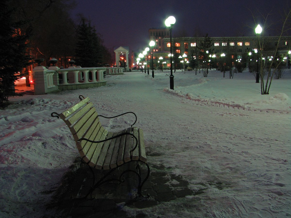 Сквер в Новокузнецке, Россия. Фото 5 – фотографии России