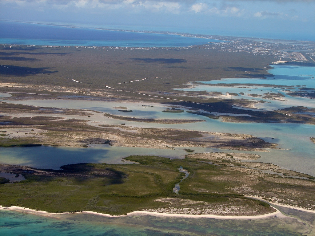Панорамный вид острова, Багамские острова – фотографии Багамских островов