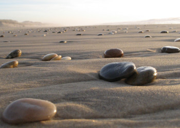 Песок в Лакано, Франция – фотографии Франции
