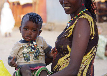 Женщина с ребенком. Эфиопия – фотографии Эфиопии