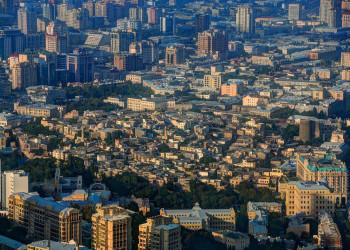 Вид на старый город в Баку – фотографии Азербайджана