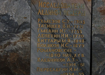 Список исследователей ледяной пещеры, Россия – фотографии России