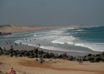 Море в Капбретоне, Франция. Фото 8 – фотографии Франции