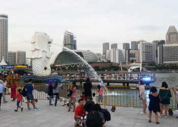 Мерлион, Downtown, Marina Sands. Фото 1 – фотографии Сингапура