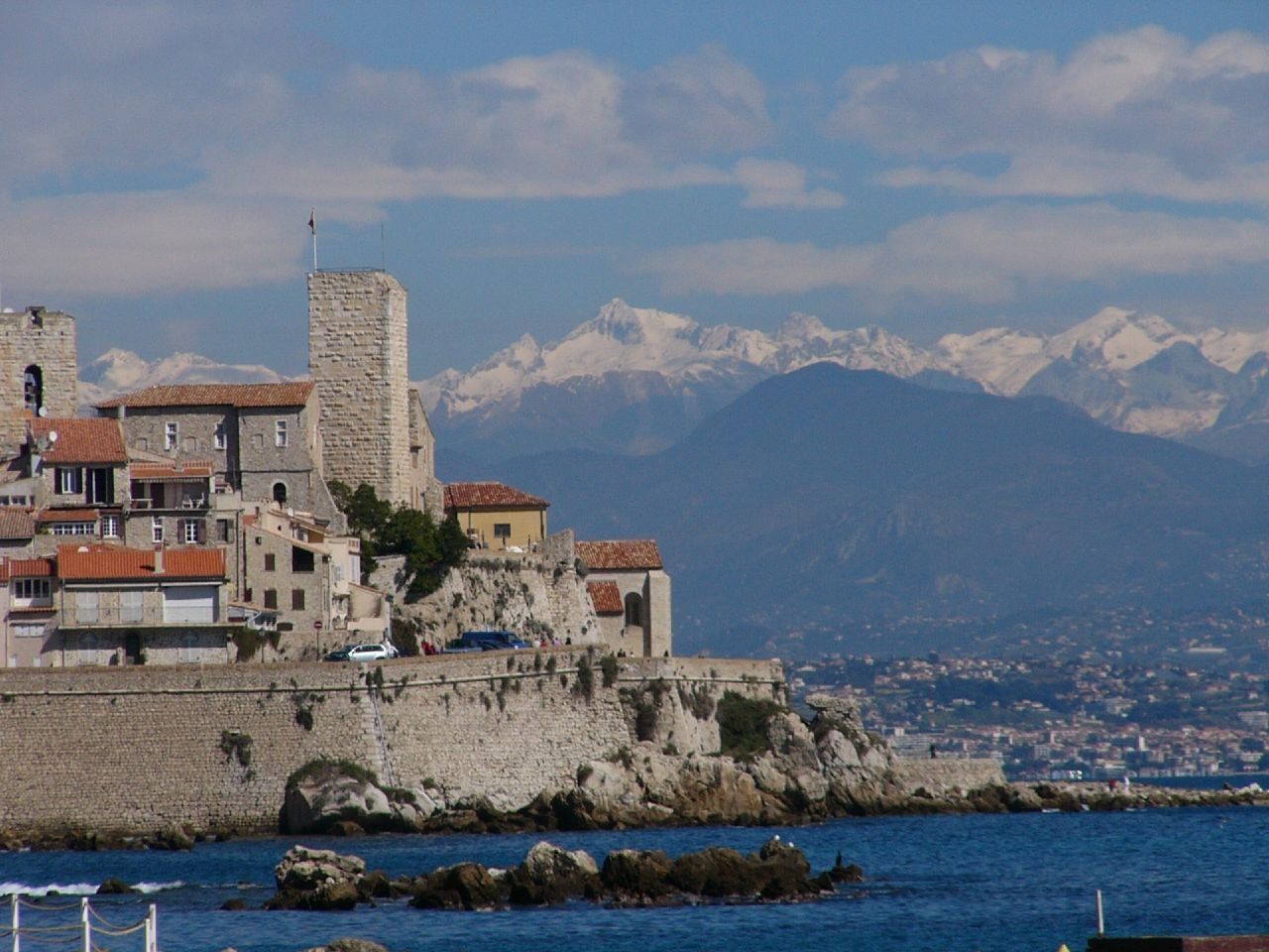 Набережная в Антиб, Франция. Фото 30 – фотографии Франции