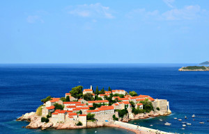 Знаменитый остров Святой Стефан, Черногория – фотографии Черногории