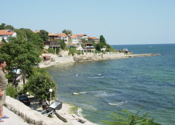 Набережная в Несебыре, Болгария. Фото 14 – фотографии Болгарии