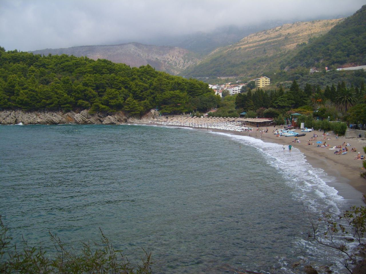 Пляж в Петровац, Черногория. Фото 33 – фотографии Черногории