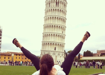 Туристы фоткаются у Пизанской Башни. Фото 5 – фотографии Италии