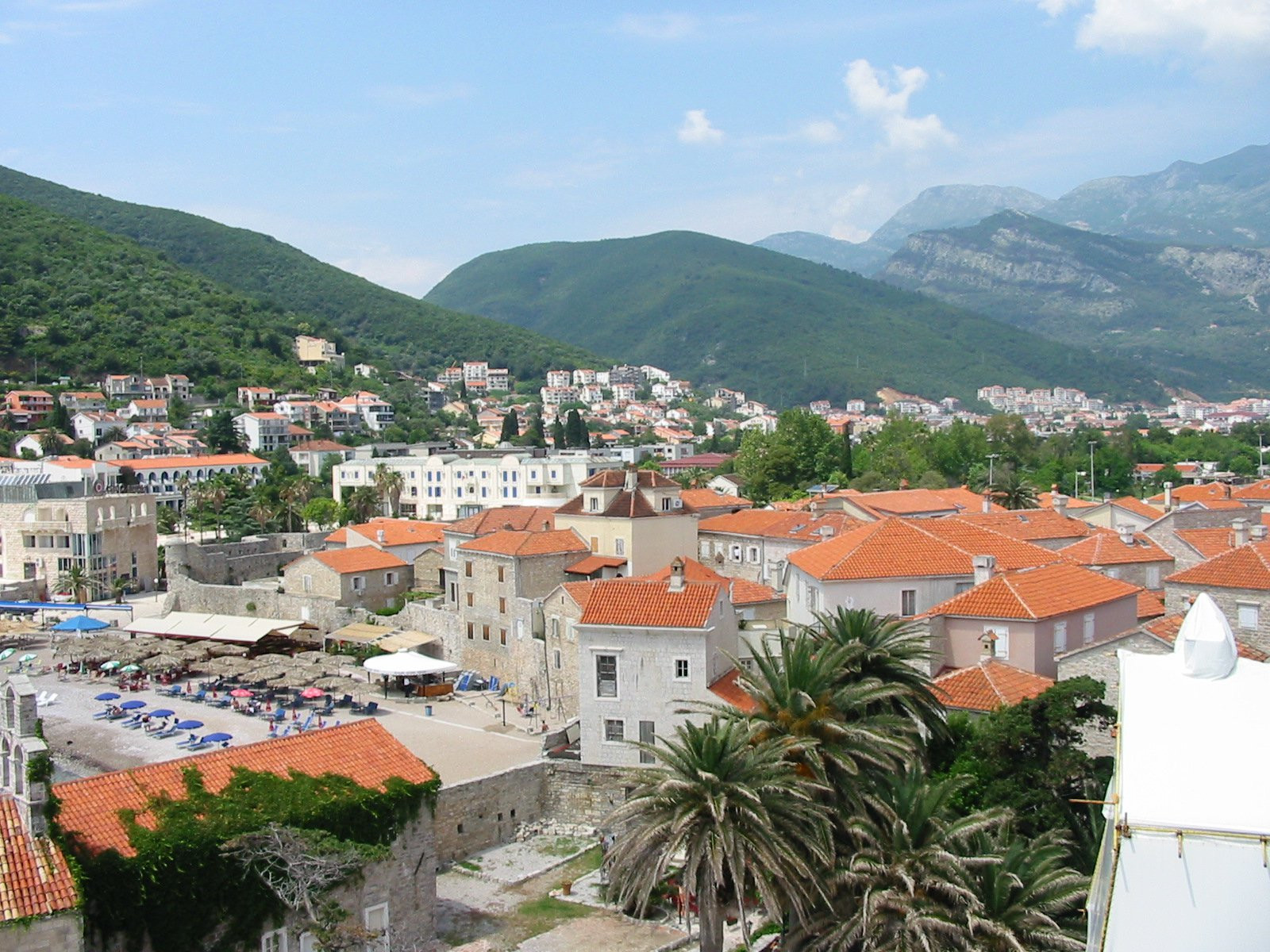 Панорамный вид в Будва, Черногория. Фото 37 – фотографии Черногории