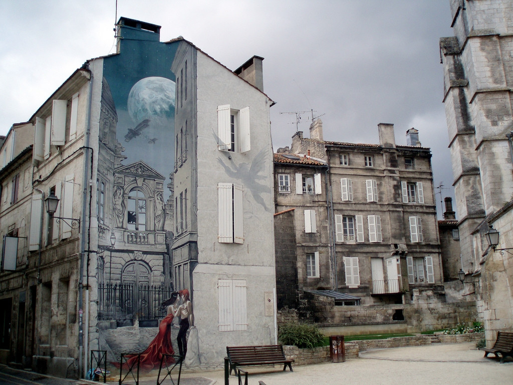 Искусство в Ангулеме, Франция – фотографии Франции