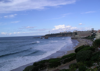 Набережная в Биаррице, Франция. Фото 12 – фотографии Франции