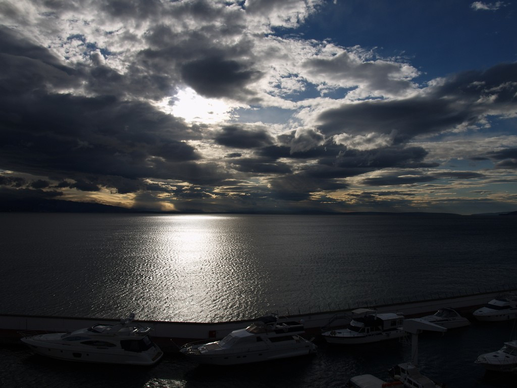 Вечер в Опатии, Хорватия – фотографии Хорватии