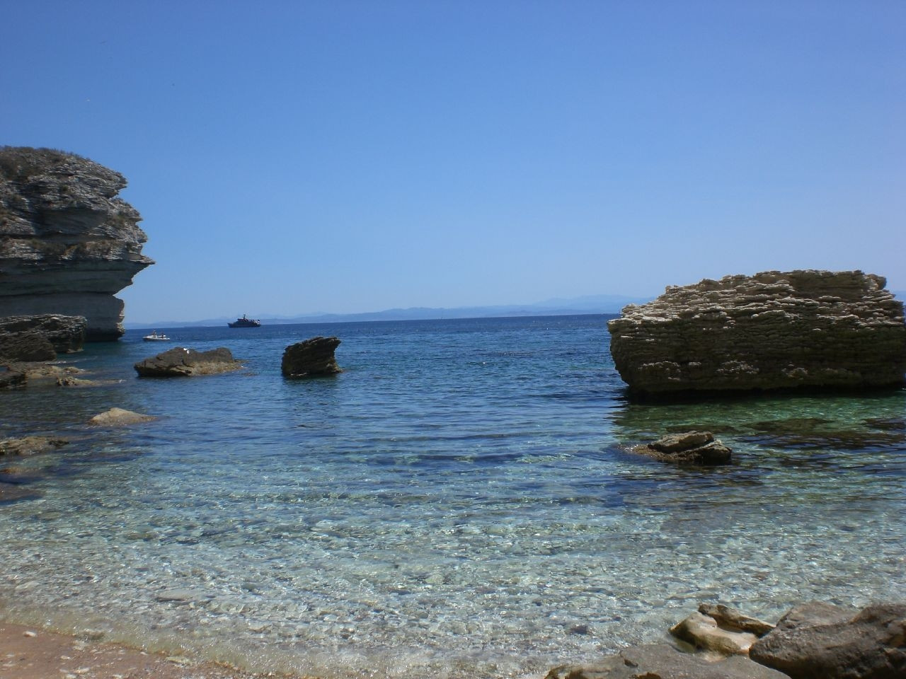 Море в Бонифачо, Франция. Фото 2 – фотографии Франции