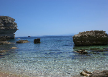 Море в Бонифачо, Франция. Фото 2 – фотографии Франции