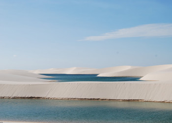 Озеро в Ленсойс Мараньенсис, Бразилия – фотографии Бразилии