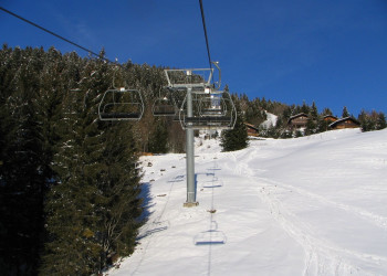 Подьёмник в Шатель, Франция – фотографии Франции