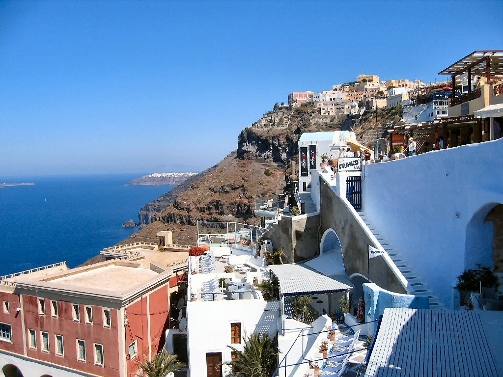 Санторини остров, Южные Эгейские острова, Греция, фото № 66954 – фотографии Греции