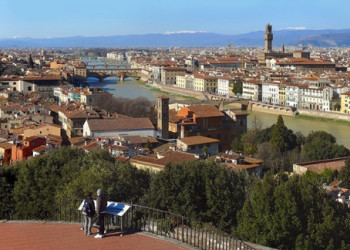 Площадь Микеланджело (Piazzale Michelangelo). Флоренция. Фото 1 – фотографии Италии