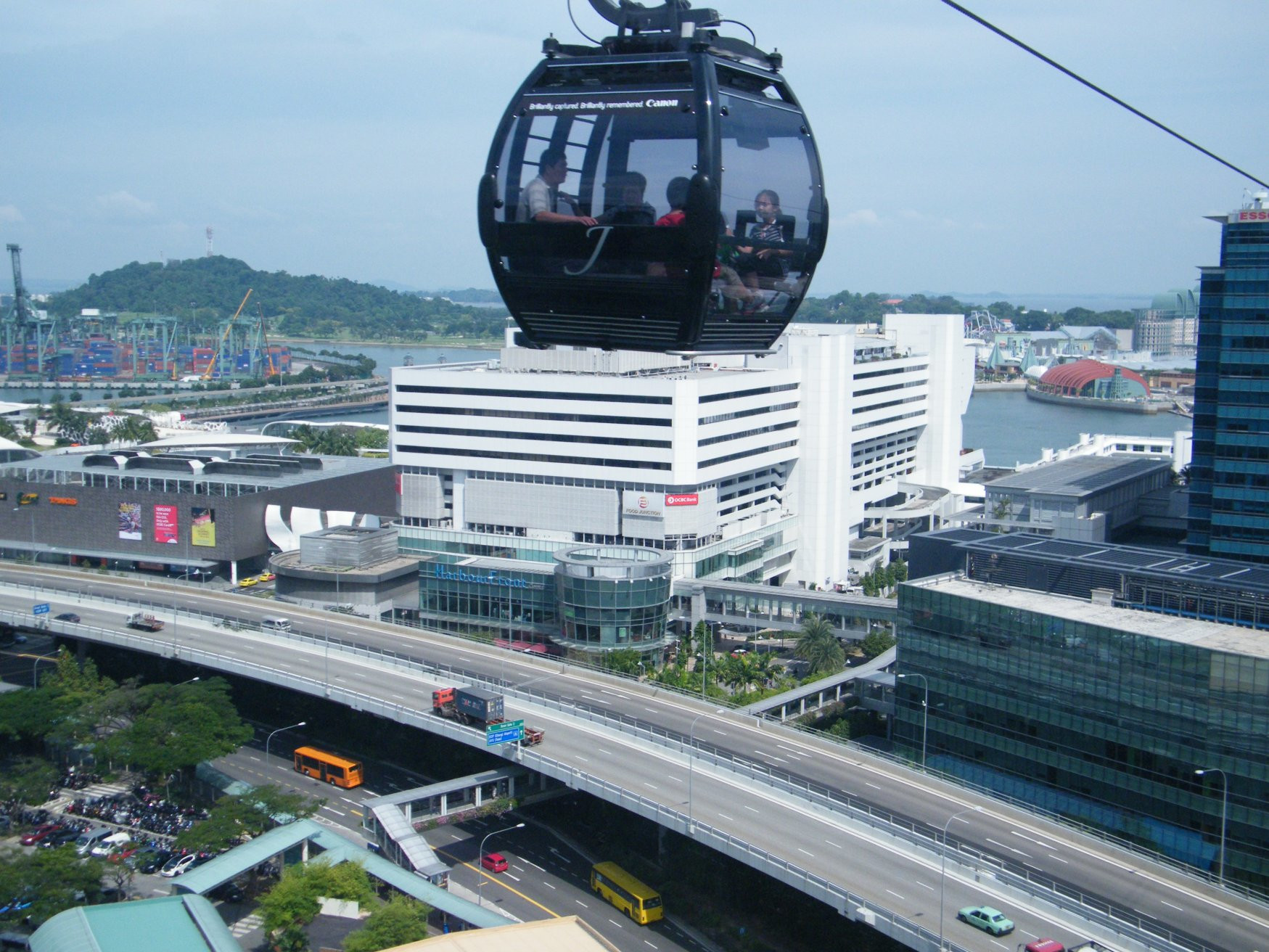 Singapore Cable Car – фотографии Сингапура