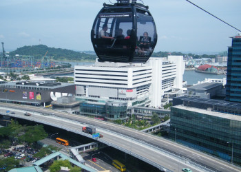 Singapore Cable Car – фотографии Сингапура