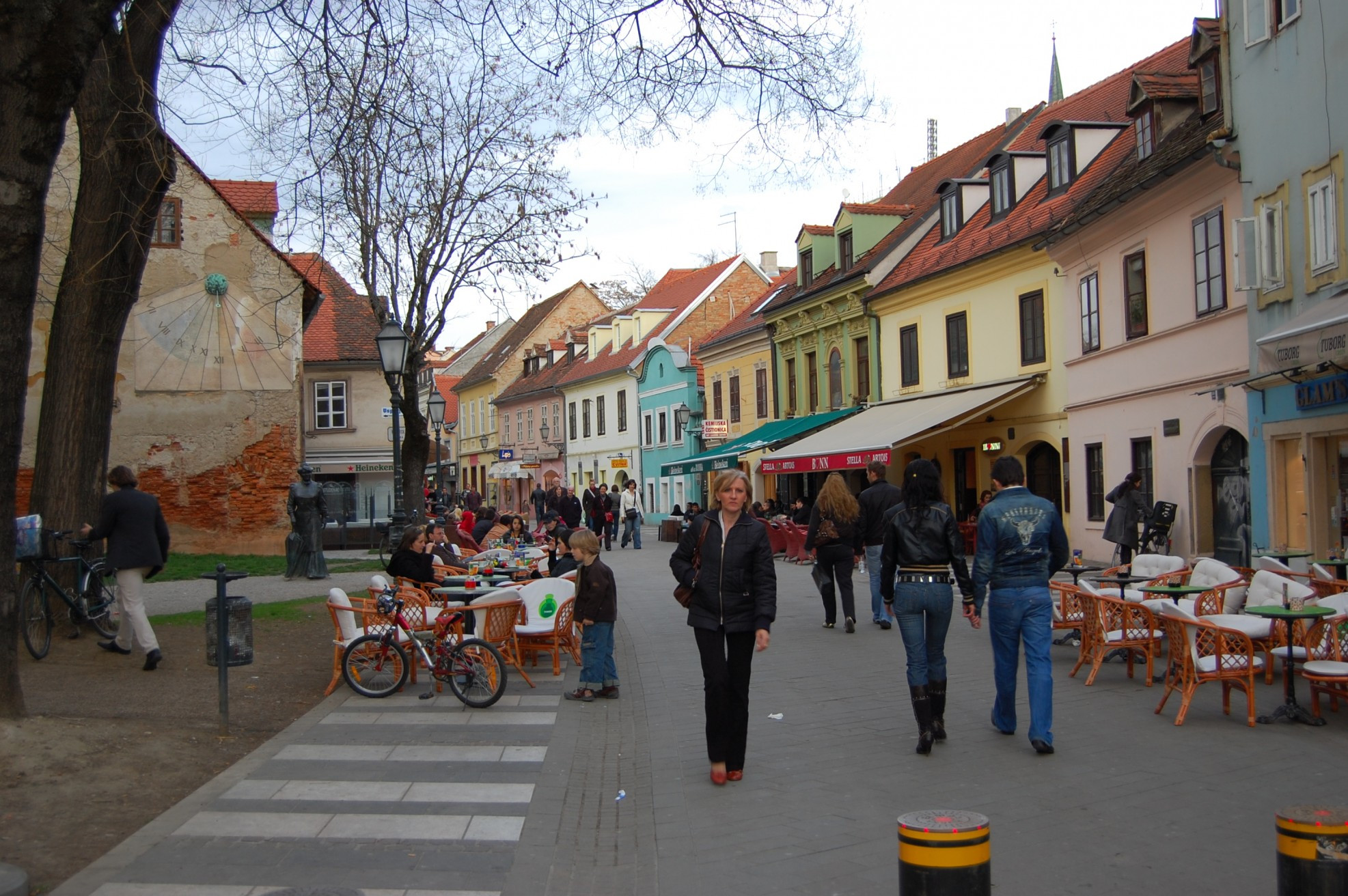 Улица в Загреб, Хорватия. Фото 33 – фотографии Хорватии