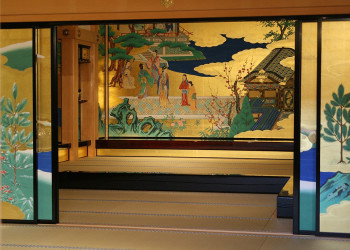 Kumamoto - interior of the Honmaru palace in the K – фотографии Японии