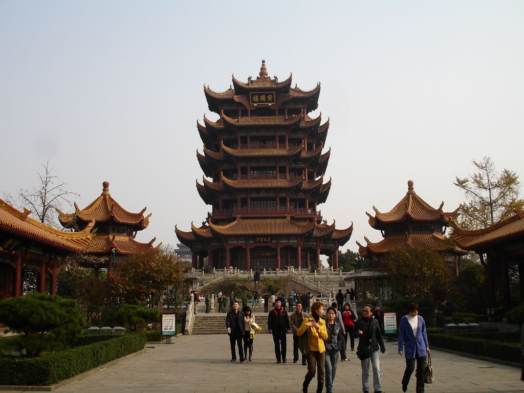 Башня жёлтого журавля – фотографии Китая