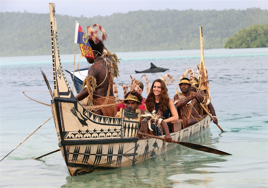 Кейт Миддлтон и Принц Чарльз на Соломоновых островах – фотографии Соломоновых Островов