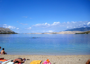 Пляж в Паг, Хорватия. Фото 10 – фотографии Хорватии