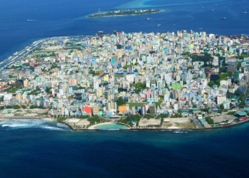 Панорамный вид в Северный Мале Атолл, Мальдивы. Фото 1 – фотографии Мальдивских островов