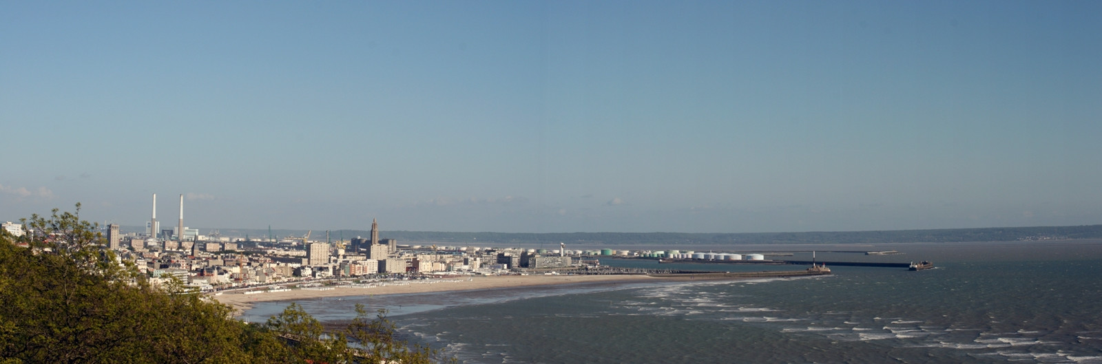 Море в Гавре, Франция – фотографии Франции