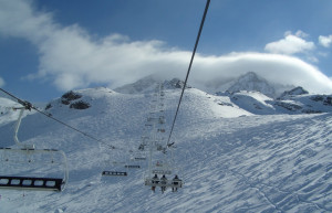 Подьёмник в Валь-Торанс, Франция – фотографии Франции