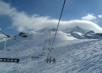 Подьёмник в Валь-Торанс, Франция – фотографии Франции