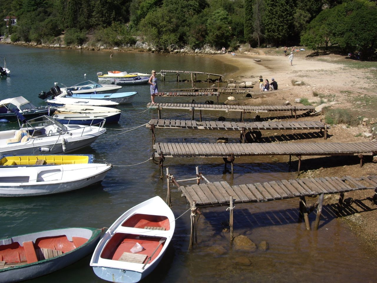 Причал в Лимском канале, Хорватия. Фото 1 – фотографии Хорватии