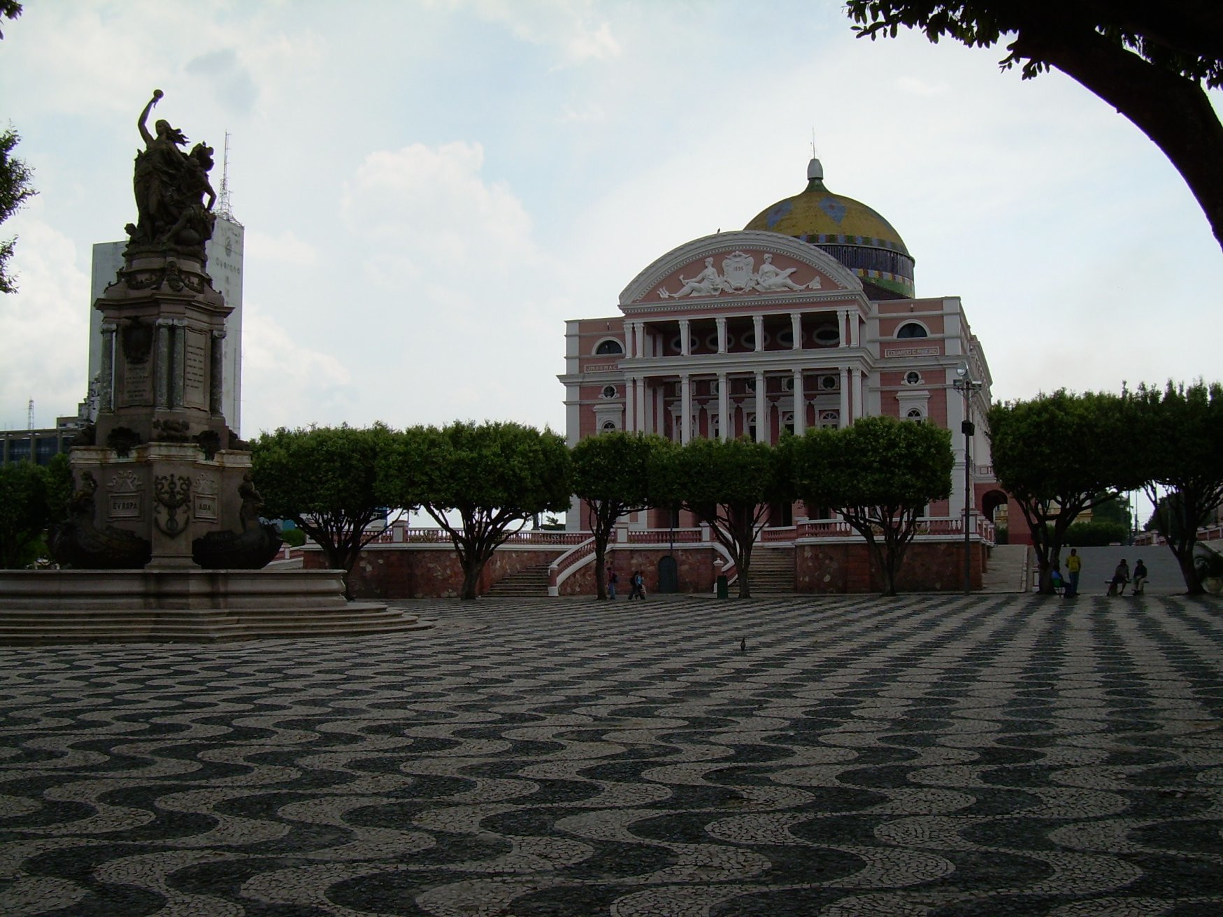 Площадь в Манаусе, Бразилия. Фото 1 – фотографии Бразилии