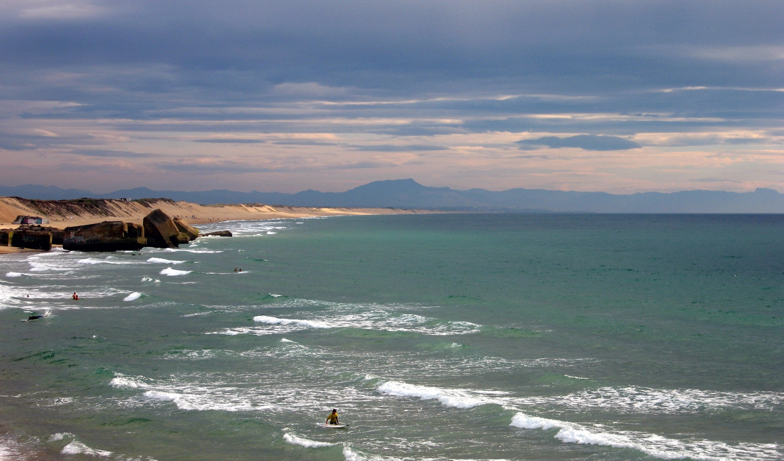 Море в Капбретоне, Франция. Фото 10 – фотографии Франции