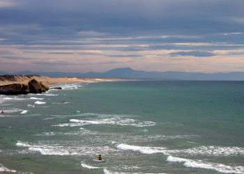 Море в Капбретоне, Франция. Фото 10 – фотографии Франции