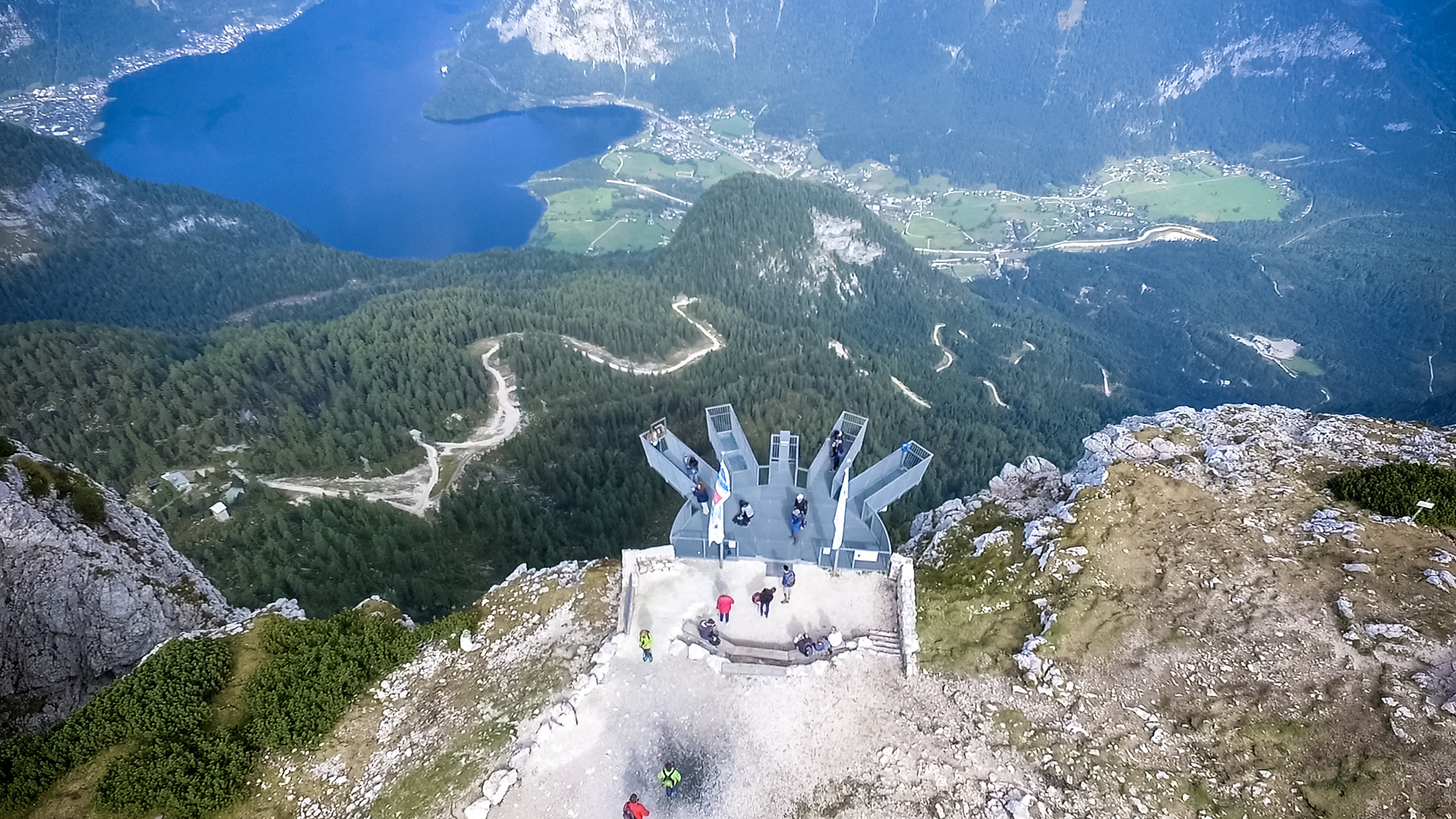 Смотровая площадка "Пять пальцев". Обертраун. Австрия – фотографии Австрии