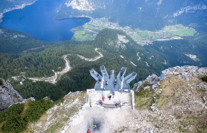 Смотровая площадка "Пять пальцев". Обертраун. Австрия – фотографии Австрии