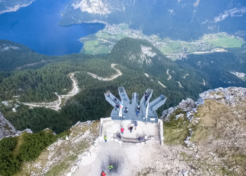 Смотровая площадка "Пять пальцев". Обертраун. Австрия – фотографии Австрии