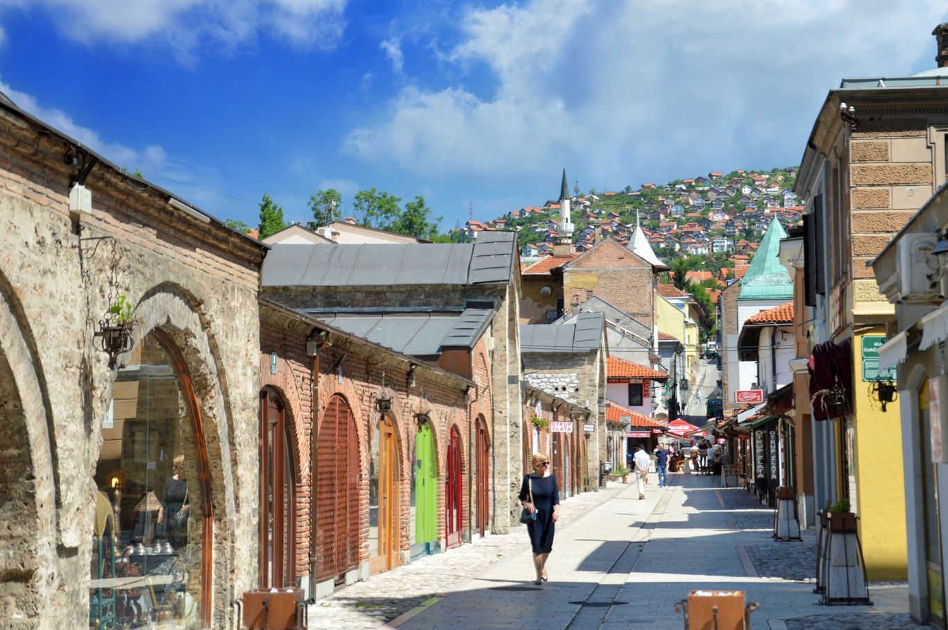 Старые улочки Сараево, Босния – фотографии Боснии и Герцеговины