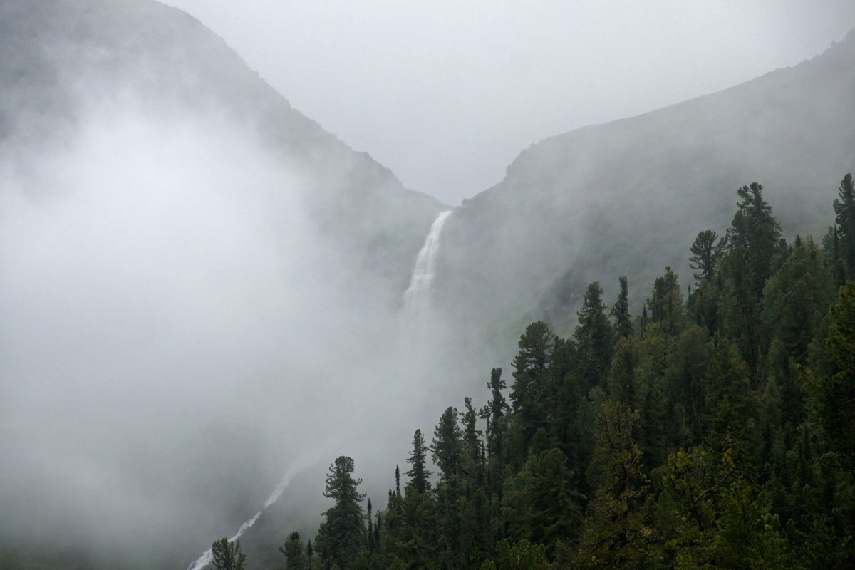 Кинзелюкский водопад 3 – фотографии России