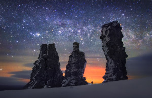 Скалы  Маньпупунёр, Коми, Россия – фотографии России