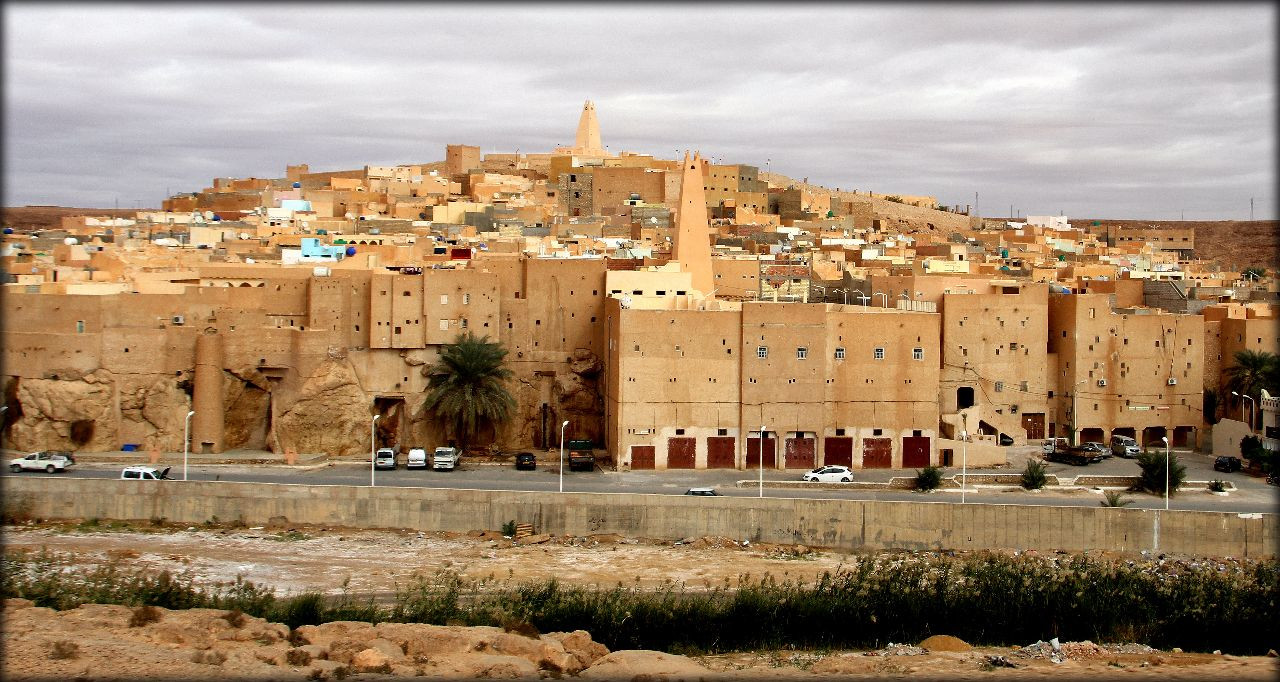 Панорама Мзаб долины. Алжир – фотографии Алжира