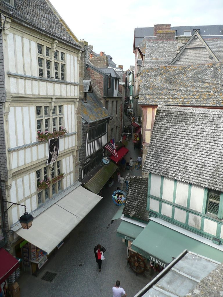 Дома в Мон-Сен-Мишель, Франция. Фото 2 – фотографии Франции