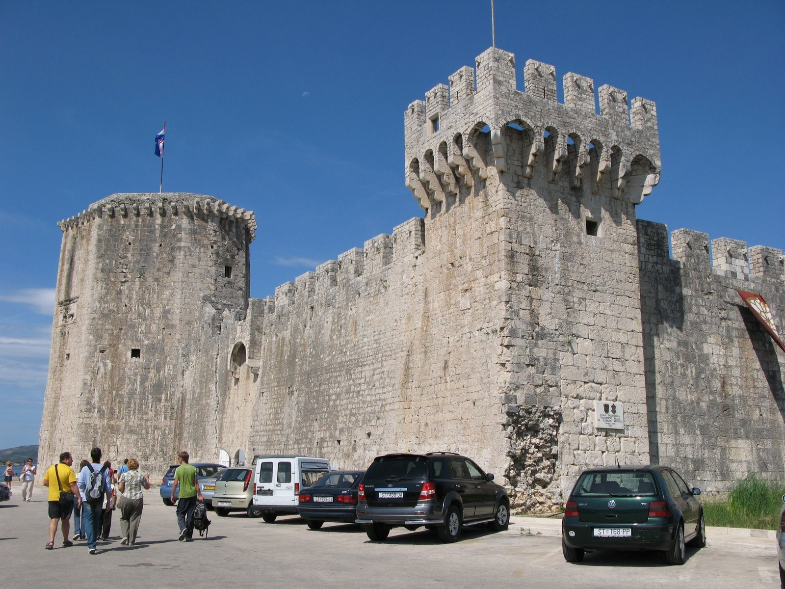 Крепость в Трогир, Хорватия – фотографии Хорватии