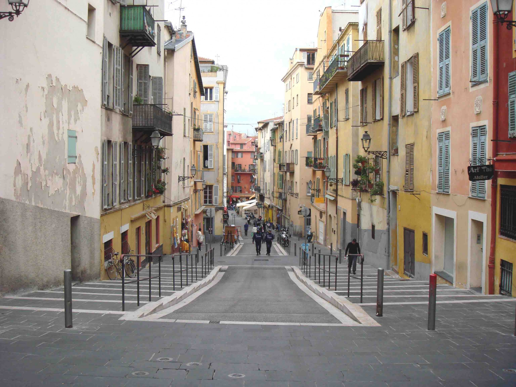 Улица в Ницце, Франция. Фото 3 – фотографии Франции