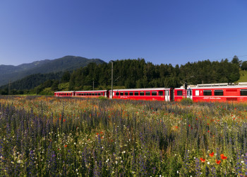 Ретийская железная дорога (Rhätische Bahn). Фото 4 – фотографии Швейцарии