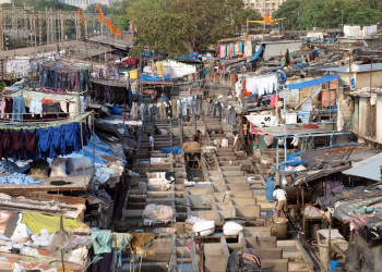 Квартал Дхоби-Гхат (Dhobi Ghat) – фотографии Индии